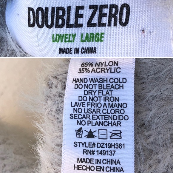 Women’s Double Zero L Cream Cardigan - Picture 12 of 14